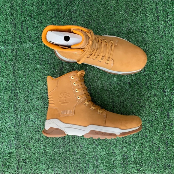 TIMBERLAND MENS CITYFORCE NUBUCK LEATHER BOOTS - Picture 2 of 6